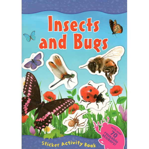 Insects and Bugs -sticker activity book