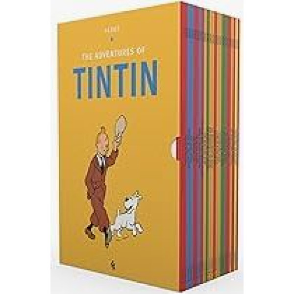 Tintin Paperback Boxed Set 23 titles