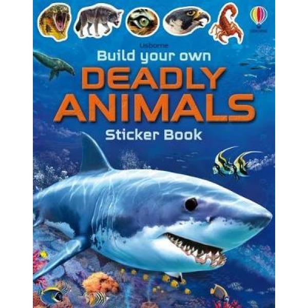 Build Your Own Deadly Animals Sticker Book