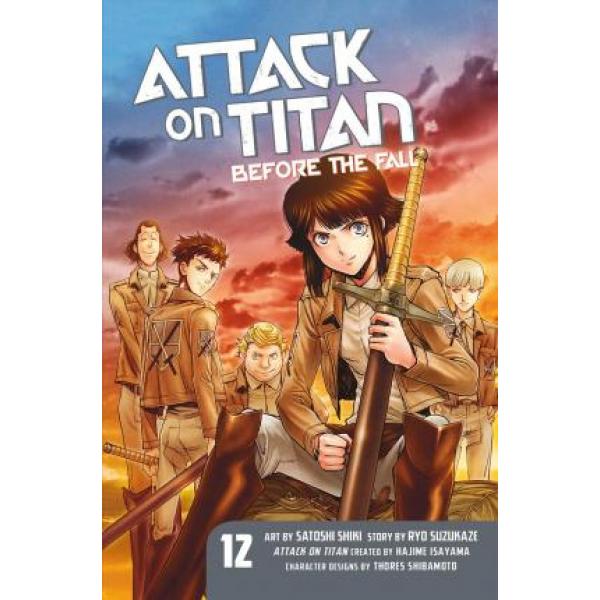  Attack on titan Before the fall T12
