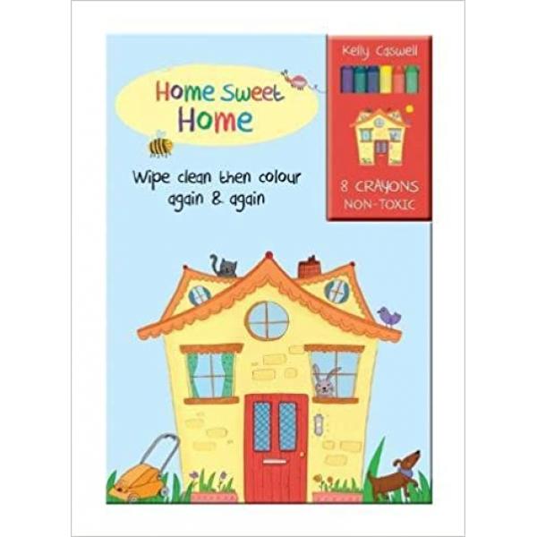 Colour Me Again and Again Book -Home Sweet Home