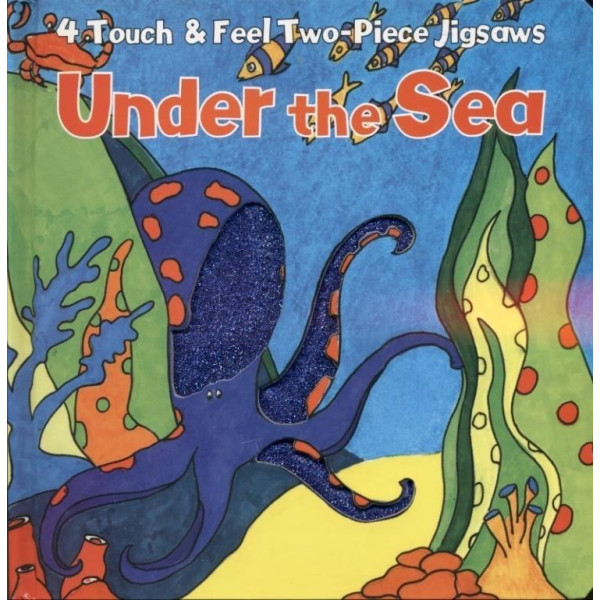 Touch and feel 2 piece jigsaws -Under the sea