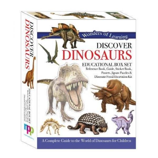Coffret Wonders of Learning -Discover Dinosaurs Educational Box Set
