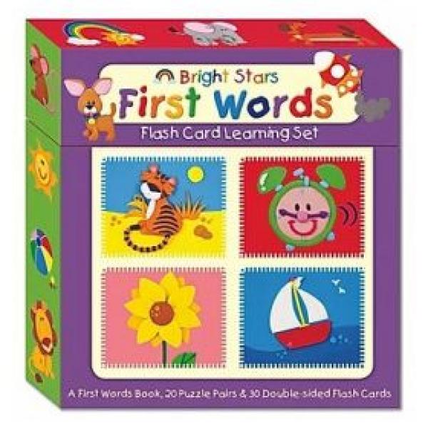 Coffret Flash Cards learning set -First Words