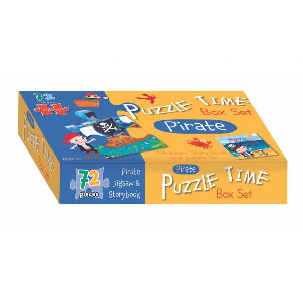 Puzzle time box set -Pirate