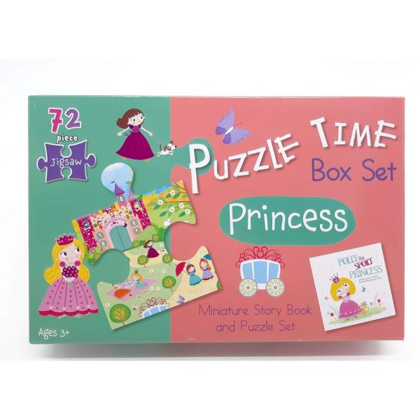 Puzzle time box set -Princess