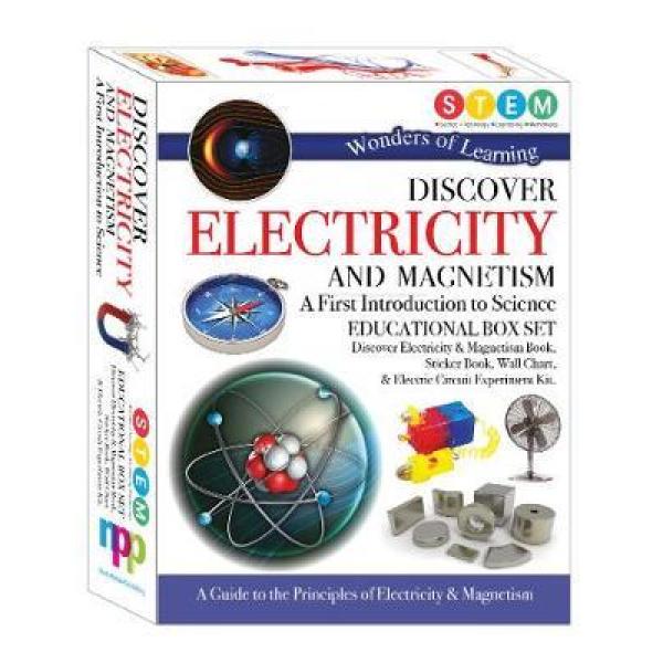 Coffret Wonders of Learning -Discover Electricity and Magnetism Educational Box Set