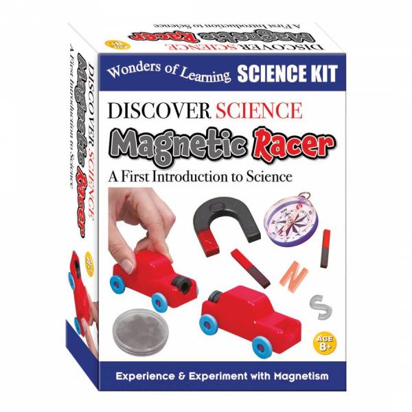 Wonders of Learning Science Kit - Discover science magnetic racer