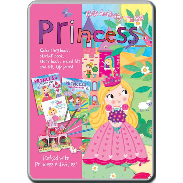 Kids Activity Tin set -Princess