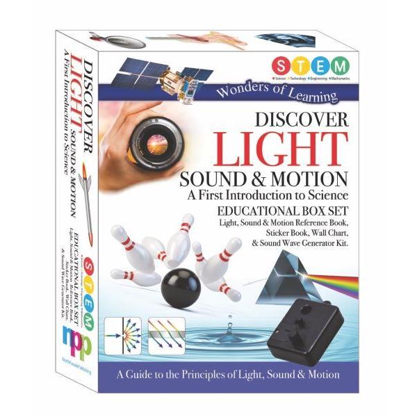 Coffret Wonders of Learning -Discover Light Sound and Motion Educational Box Set