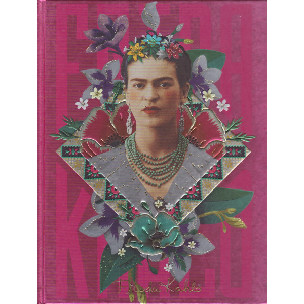 Sketch Book Frida Kahlo rose GF