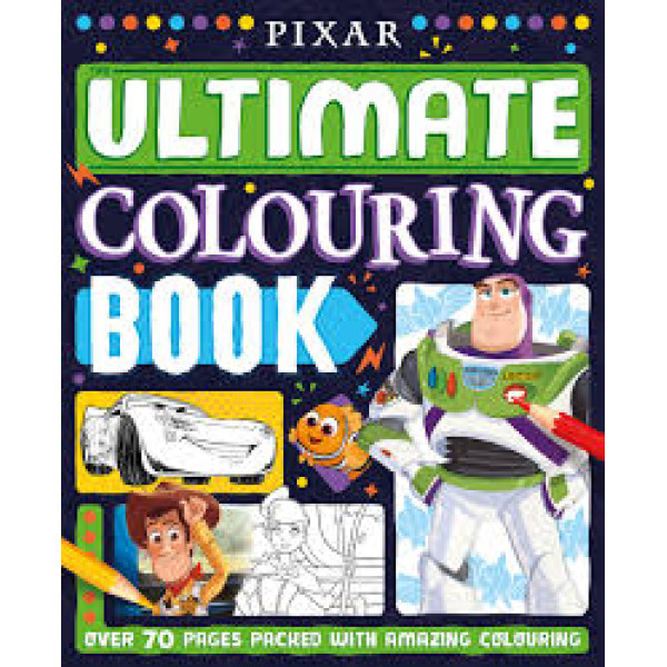 pixar the ultimate coloring book 1