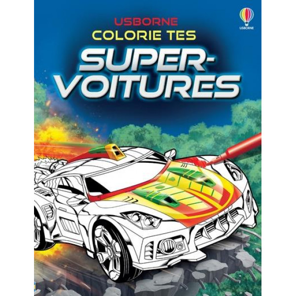 COLORIE TES SUPER-VOITURES