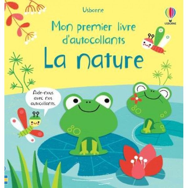 LA NATURE - MON PREMIER LIVRE D AUTOCOLLANTS