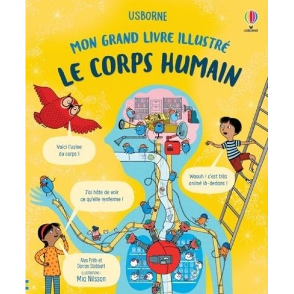 Mon grand livre illustré Le corps humain