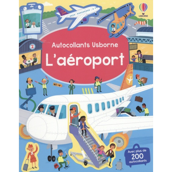 L'aéroport -Autocollants usborne