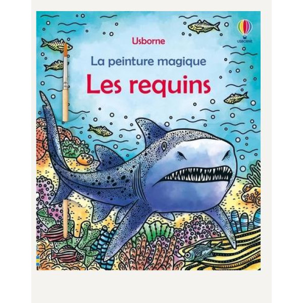 Les requins avec 1 pinceau