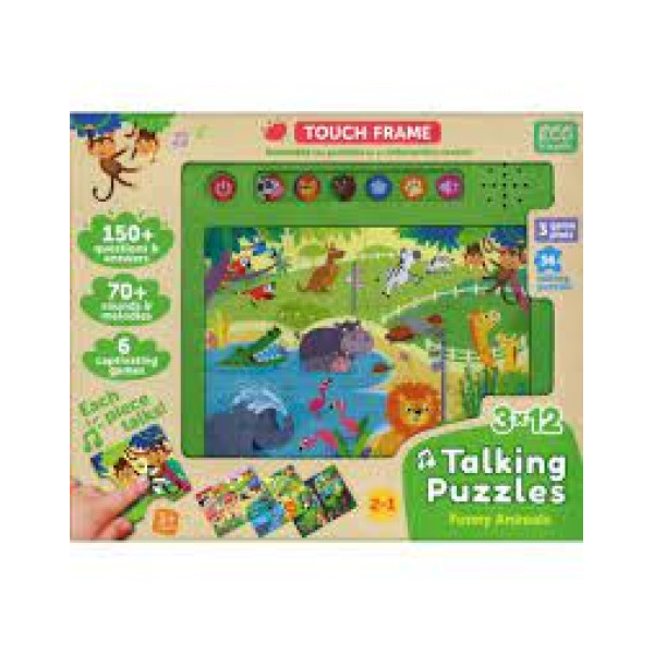 Touch Frame -Talking Puzzles 3x12 -Funny Animals