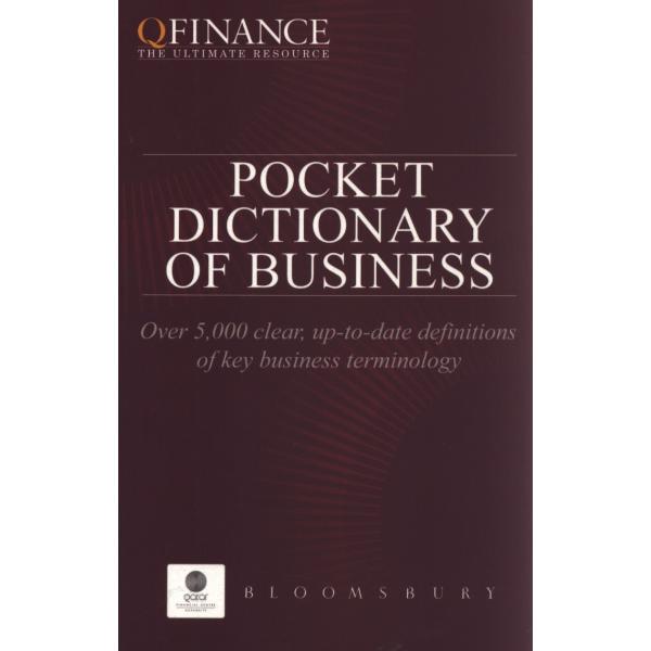 The Pocket Dictionary of Business -QFINANCE