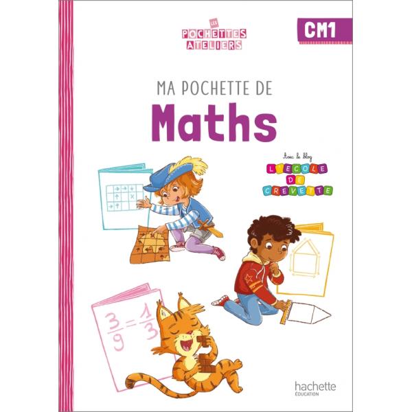 Les pochettes ateliers -Ma pochette de Maths CM1