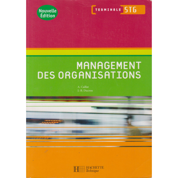 Management des organisations term STG