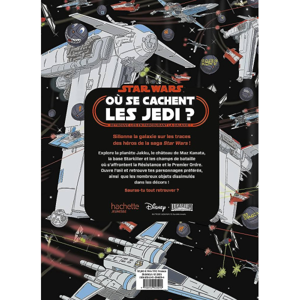 Cherche et trouve -STAR WARS - Où se cachent les Jedi ? 