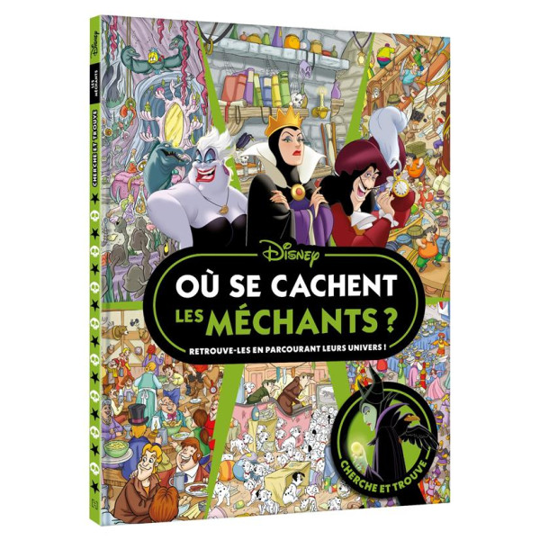Cherche et trouve -Où se cachent les méchants ? 