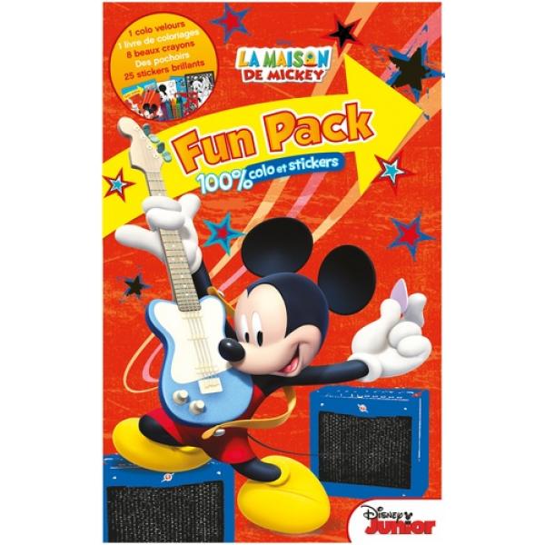La Maison de Mickey Fun pack 100% colo et stickers
