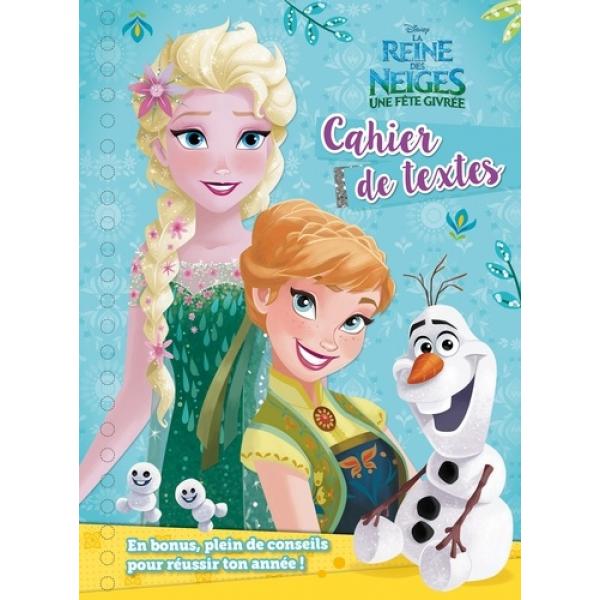 La Reine des Neiges Cahier de textes