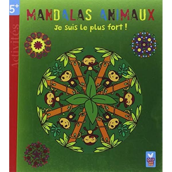 Mandalas animaux -Je suis le plus fort ! 5+