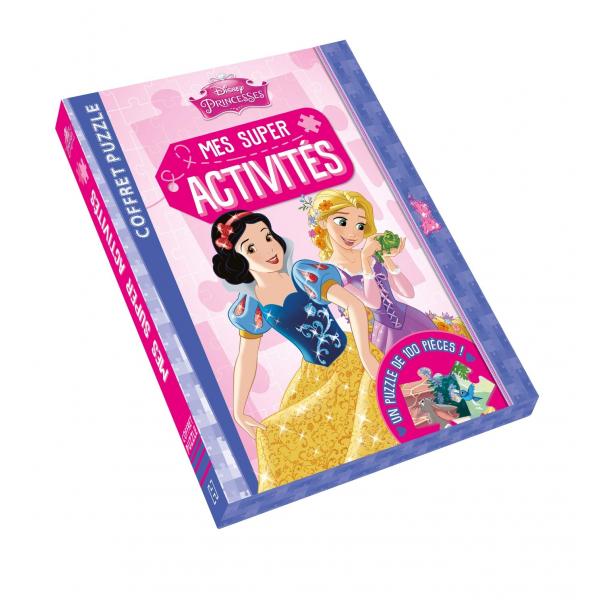 Coffret puzzle -Mes super activités Princesses