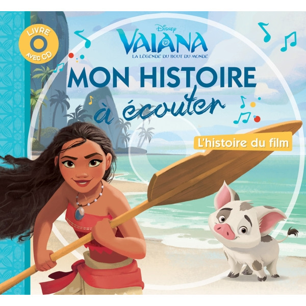 Vaiana +CD -Mon histoire à écouter