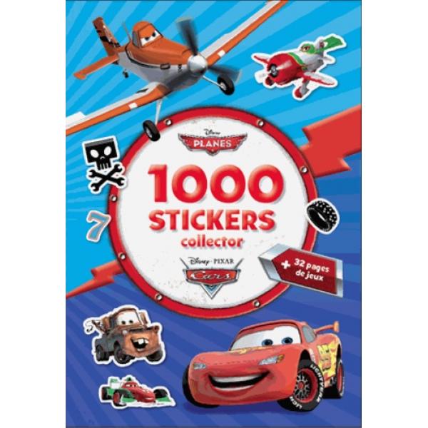 Planes et Cars 1000 stickers collector