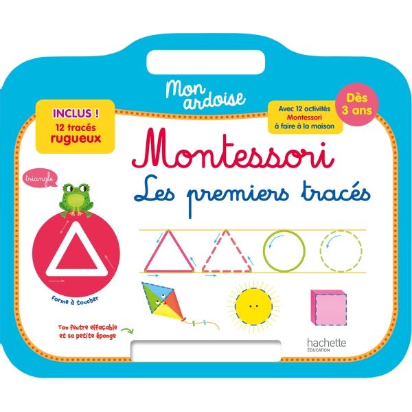 Mon ardoise Montessori les premiers tracés dès 3ans