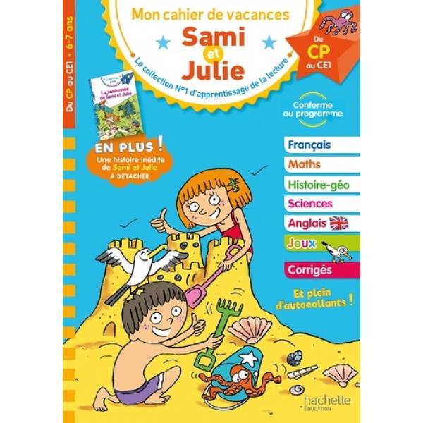 Mon cahier de vacances Sami et Julie du CP au CE1