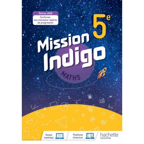 Mission indigo Maths 5e 2020