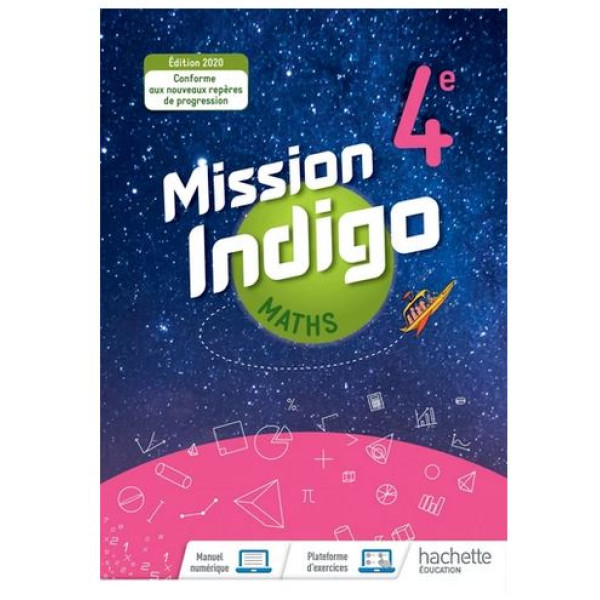 mission Indigo mathématiques cycle4 ed 2020