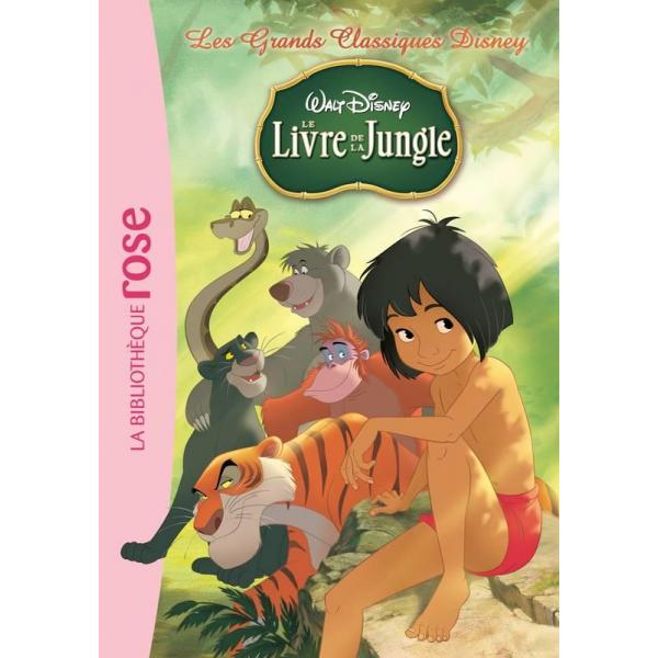 Les Grands Classiques Disney T3 Le livre de la jungle -Bib rose