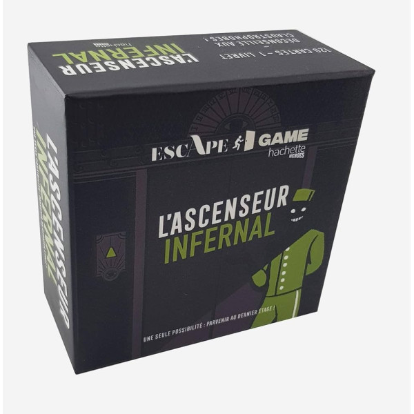 Coffret Escape game L'ascenseur infernal