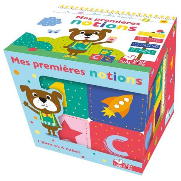 Coffret Mes Cubes d'éveil -Mes premières notions