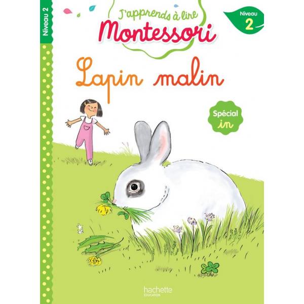 J'apprends à lire Montessori N2 -Lapin malin 