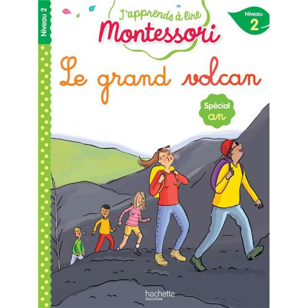 J'apprends à lire Montessori N2 -Le grand volcan 