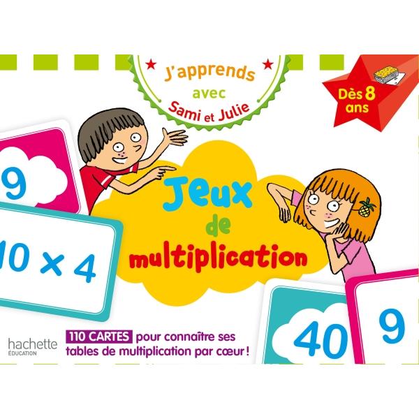 Jeux de multiplication dès 8ans -J'apprends avec Sami et Julie