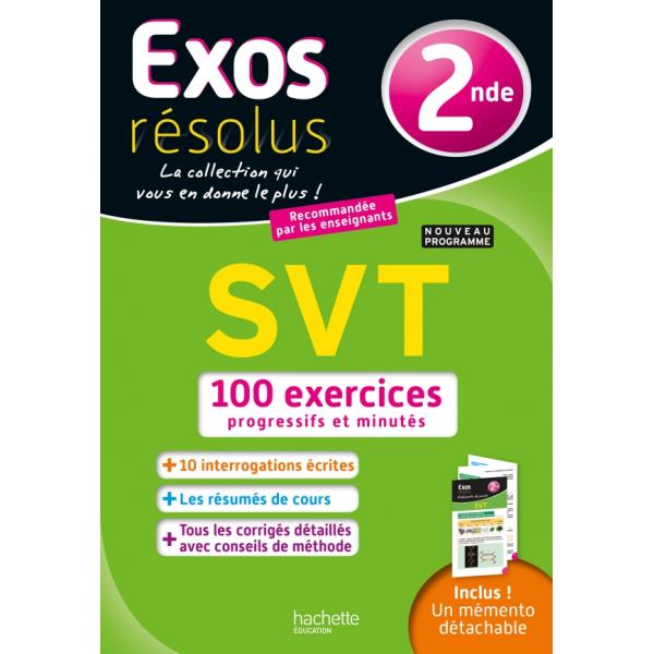 Exos résolus SVT 2de 2019