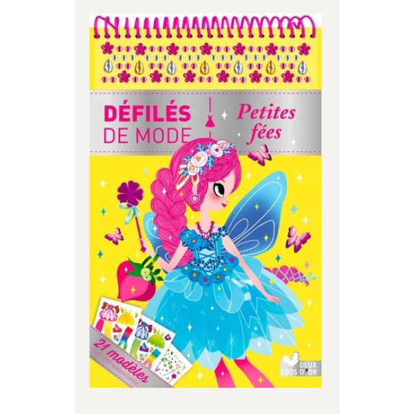 Petites fées 21 modèles + de 200 autocollants