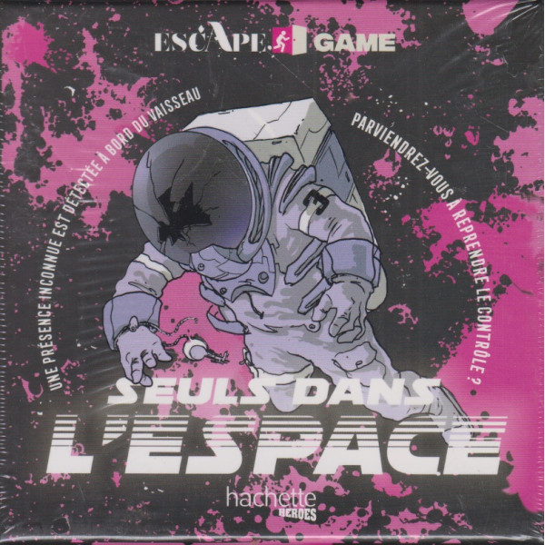 Coffret Escape game Seuls dans l'espace