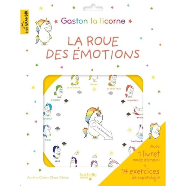 Gaston la licorne -La roue des émotions de Gaston 
