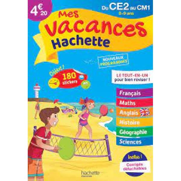 Mes vacances Hachette du CE2 au CM1