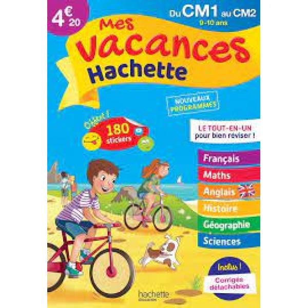 Mes vacances Hachette du CM1 au CM2 