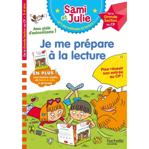 Méthode de lecture Sami et Julie 5-6 ans -Je me prépare à la lecture